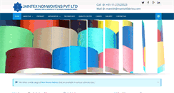 Desktop Screenshot of manishfabrics.com